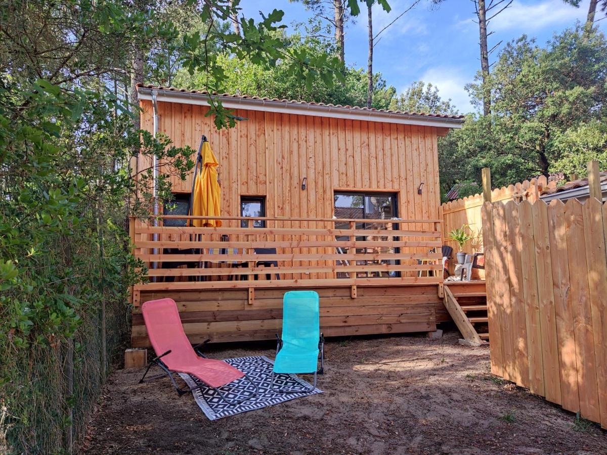 Lodge 2 Etoiles La Tete Dans Les Pins Les Pieds Dans L Eau Lacanau Kültér fotó
